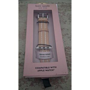 Kate Spade New York Vachetta Tan Leather 38/40mm Band for Apple Watch